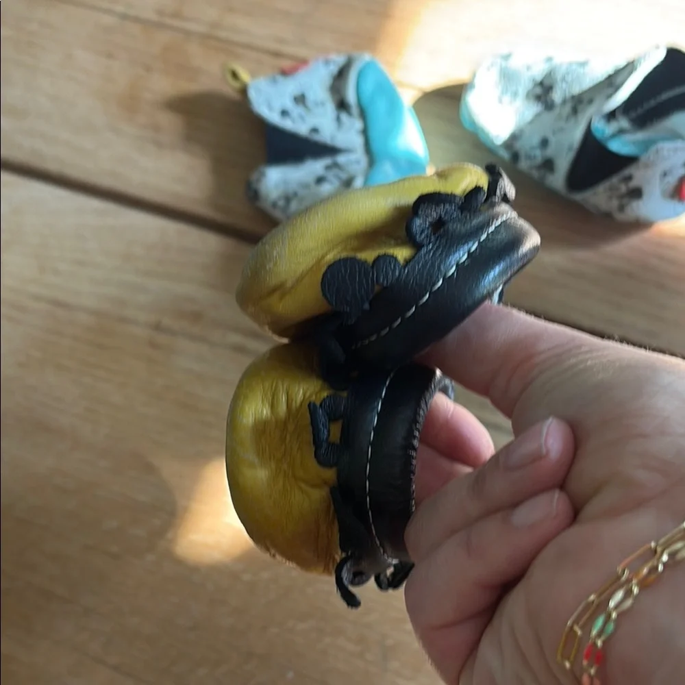 Freshly Picked Disney Mickey Mouse Moccasins (2 pairs) Size 3